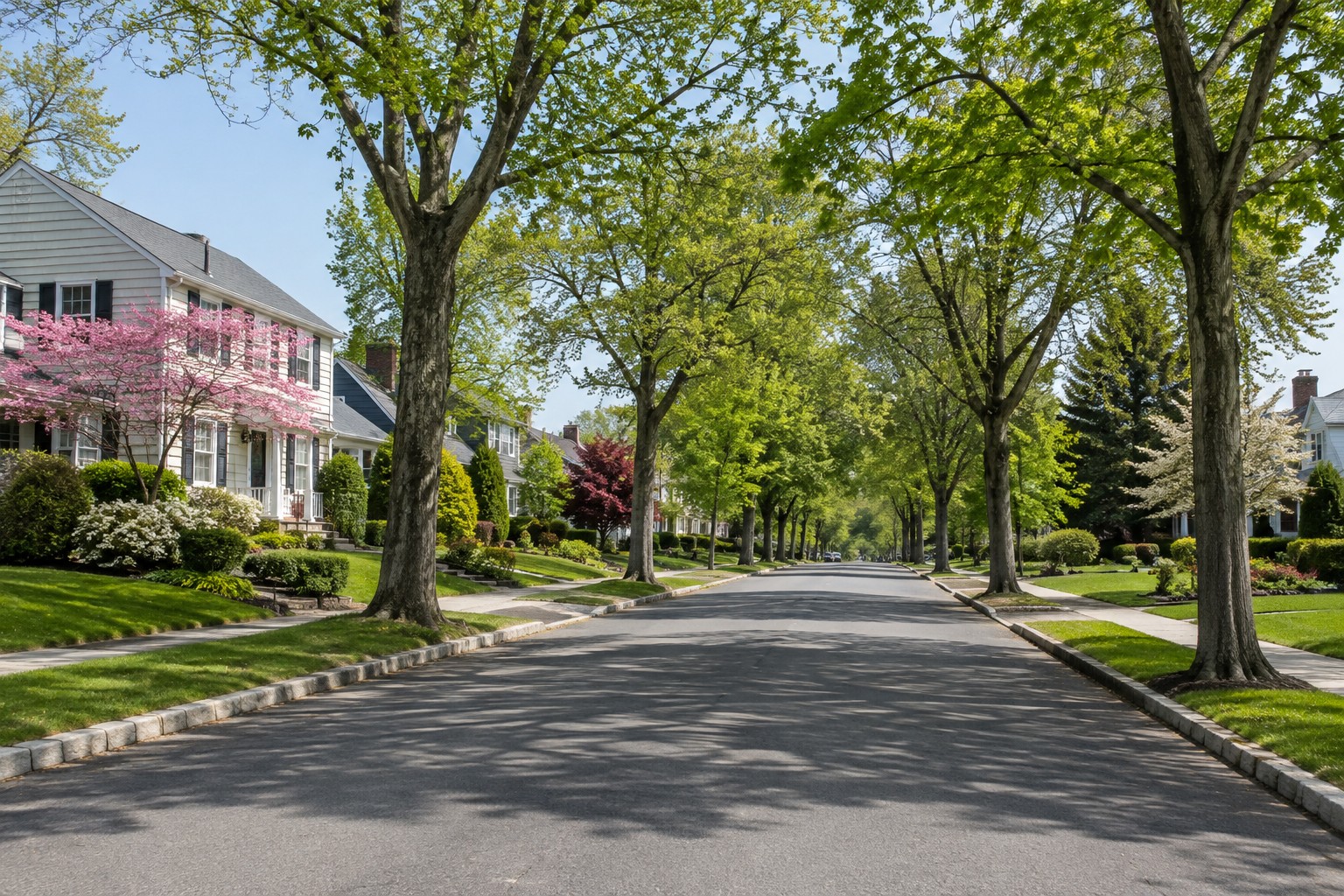 A New Jersey residential street, illustrative