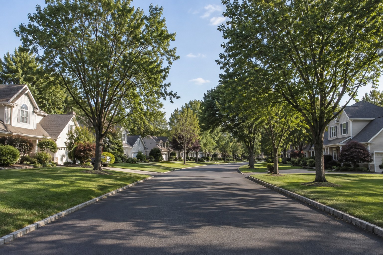 A New Jersey residential street, illustrative