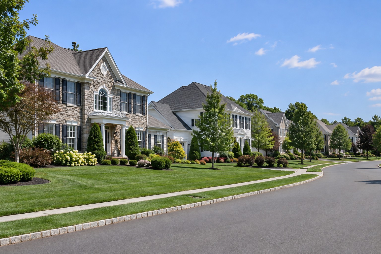 A New Jersey residential street, illustrative
