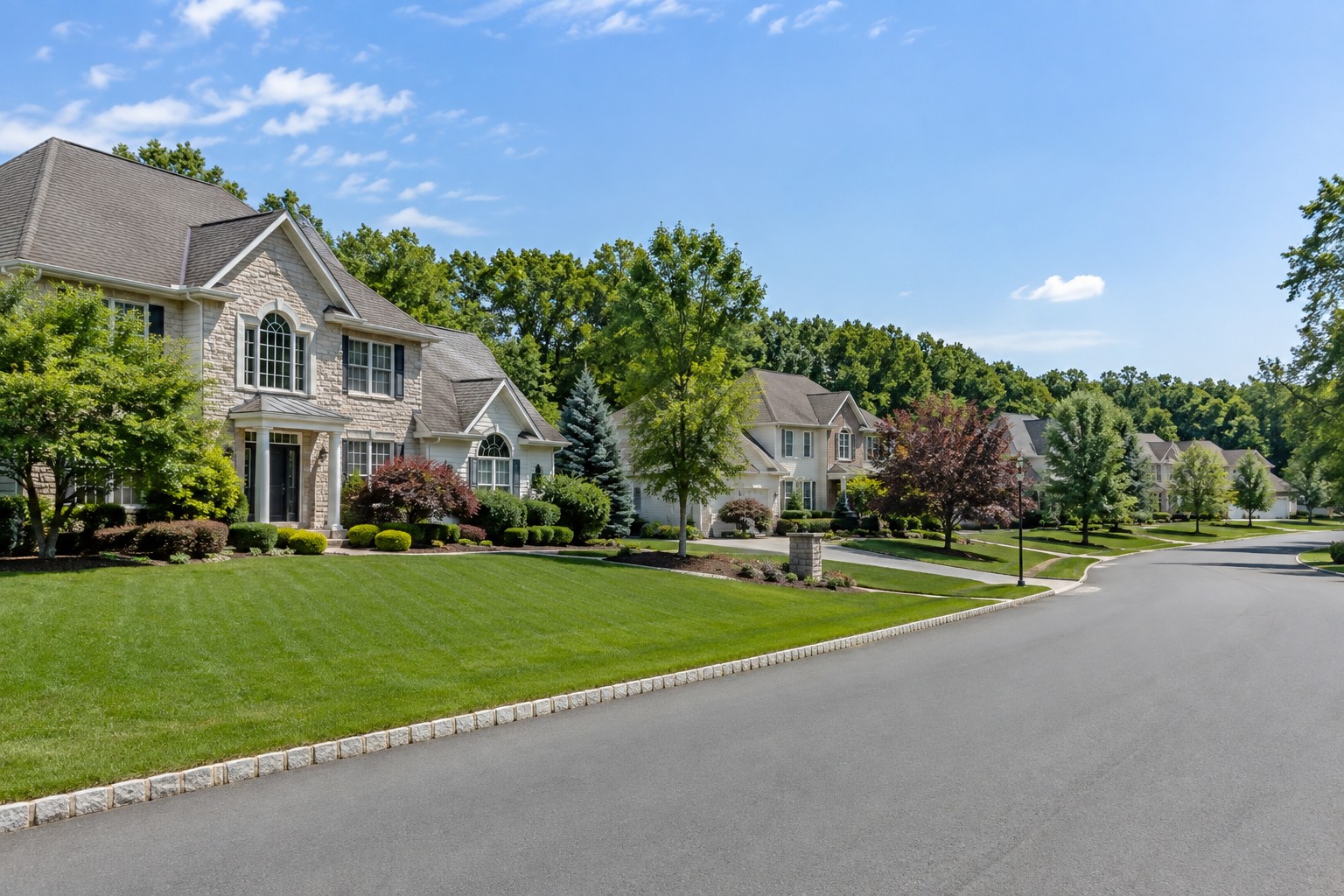 A New Jersey residential street, illustrative